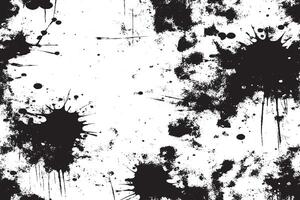 abstract kunst zwart grunge bedekking monochroom structuur voor achtergrond structuur vector