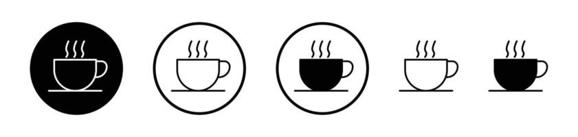 koffie icoon set. vector