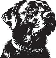 labrador retriever hond clip art, labrador retriever zwart vector