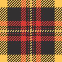 textiel ontwerp van getextureerde plaid. geruit kleding stof patroon swatch voor shirt, jurk, pak, omhulsel papier afdrukken, uitnodiging en geschenk kaart. vector