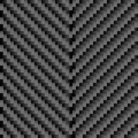 zwart diagonaal koolstof vezel naadloos structuur patroon illustratie. vector