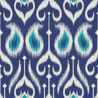 naadloos patroon etnisch abstract achtergrond ronde ikat patroongeometrisch kromme ontwerp voor mode kleren, textiel, inpakken, decoratie achtergrond. vector