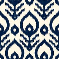 naadloos patroon etnisch abstract achtergrond ronde ikat patroongeometrisch kromme ontwerp voor mode kleren, textiel, inpakken, decoratie achtergrond. vector