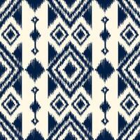 naadloos patroon etnisch abstract achtergrond ronde ikat patroongeometrisch kromme ontwerp voor mode kleren, textiel, inpakken, decoratie achtergrond. vector