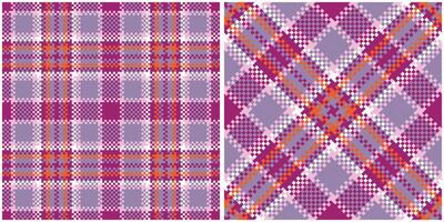 Schots Schotse ruit naadloos patroon. Schotse ruit naadloos patroon traditioneel Schots geweven kleding stof. houthakker overhemd flanel textiel. patroon tegel swatch inbegrepen. vector