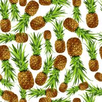 Ananas naadloos patroon vector