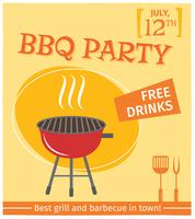 bbq grill poster