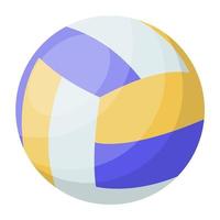 trendy volleybalconcepten vector