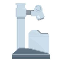 illustratie van een modern mammografie machine vector