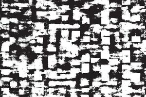 zwart monochroom grunge structuur Aan wit achtergrond, grunge bedekking achtergrond structuur vector