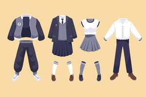 school- uniform reeks vector