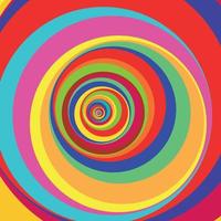 kleurrijke abstracte psychedelische kunst achtergrond. vectorillustratie vector