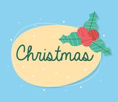 kerst sticker decoratie vector