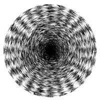 zwart-wit abstracte psychedelische kunst achtergrond. vectorillustratie vector