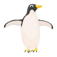 trendy pinguïnconcepten vector