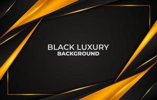 luxe achtergrond van zwart elegant goud vector