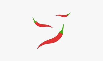 chili rood pictogram vector. grafische ontwerp illustratie. vector