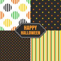 Halloween naadloze patroon achtergrond vector