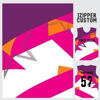 vector patroon jersey ontwerp voor sport sublimatie printen