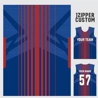 jersey afdrukken t-shirt patroon vector ontwerp voor voetbal, volleybal, basketbal, enz