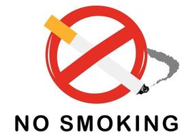 niet roken. verboden borden in gebouwen te plaatsen. niet roken sigaret teken vectorillustratie vector