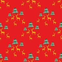 rood, groen, kerstteam achtergrondpatroon voor screening op verschillende materialen zoals tassen, zakdoeken, gordijnen, lakens, inpakpapier, dozen, kaarten, hoesjes voor mobiele telefoons, mokken, borden, enz. vector