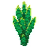 pixelplanten voor games en websites vector