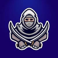 ninja esport-logo vector