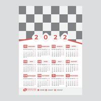 kalender wanddecoratie vector