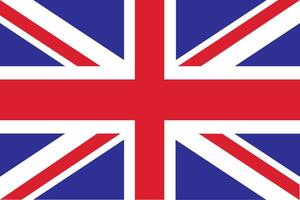 Super goed Brittannië, Verenigde koninkrijk vlag, unie jack vlag vector
