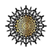 vector ronde abstracte cirkel. luxe mandala-stijl.