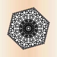 India mandala patroon achtergrond vector