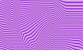 abstracte paarse streepachtergrond met golvend lijnenpatroon. vector
