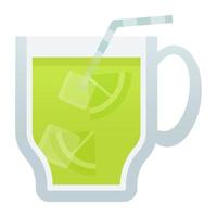 trendy appletini-concepten vector