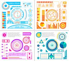 hud interface vlak vector