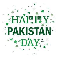 onafhankelijkheidsdag pakistan vector