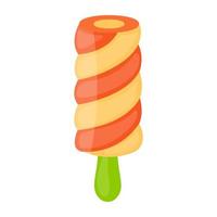 swirl popsicle concepten vector