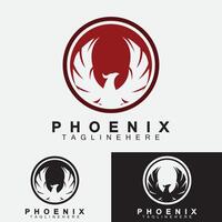 phoenix logo vector illustratie ontwerpsjabloon