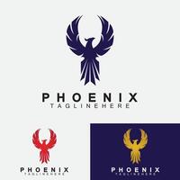 phoenix logo vector illustratie ontwerpsjabloon