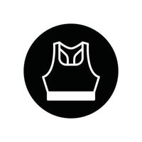 glyph-pictogram tanktop vector