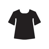 t-shirt glyph-pictogram vector