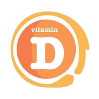 vitamine d zon pictogram logo collectie set, lichaam cholecalciferol. gouden druppel vitamine complex druppel. medisch voor heide vectorillustratie vector