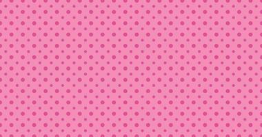 vrij schattig zoet stippen naadloos patroon retro stijlvol vintage girly roze brede achtergrond concept voor mode afdrukken vector