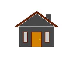 kleurrijke huis pictogram gratis vector