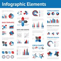 Zakelijke Infographics Set vector