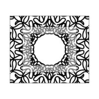decoratieve concept abstracte mandala illustratie vector