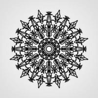 vector ronde abstracte cirkel. mandala-stijl.