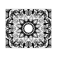 decoratieve concept abstracte mandala illustratie vector