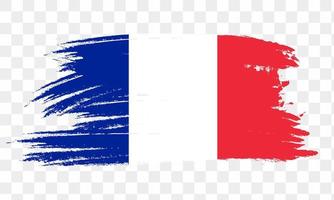frankrijk vlag vectorafbeelding. rechthoek Franse vlag illustratie. vlag van frankrijk is een symbool van vrijheid, patriottisme en onafhankelijkheid. vector