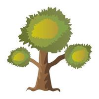 eucalyptusboom concepten vector